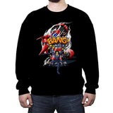 Neotokyo Blues - Crew Neck Sweatshirt Crew Neck Sweatshirt RIPT Apparel