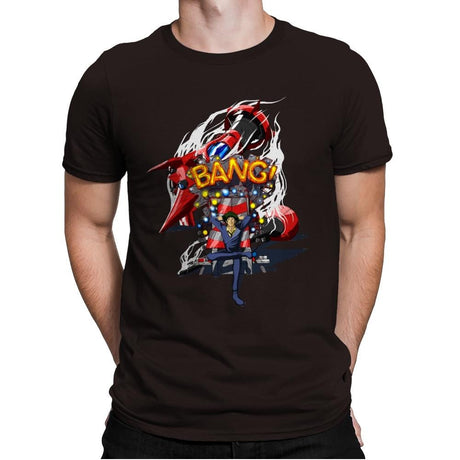 Neotokyo Blues - Mens Premium T-Shirts RIPT Apparel Small / Dark Chocolate