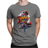 Neotokyo Blues - Mens Premium T-Shirts RIPT Apparel Small / Heather Grey