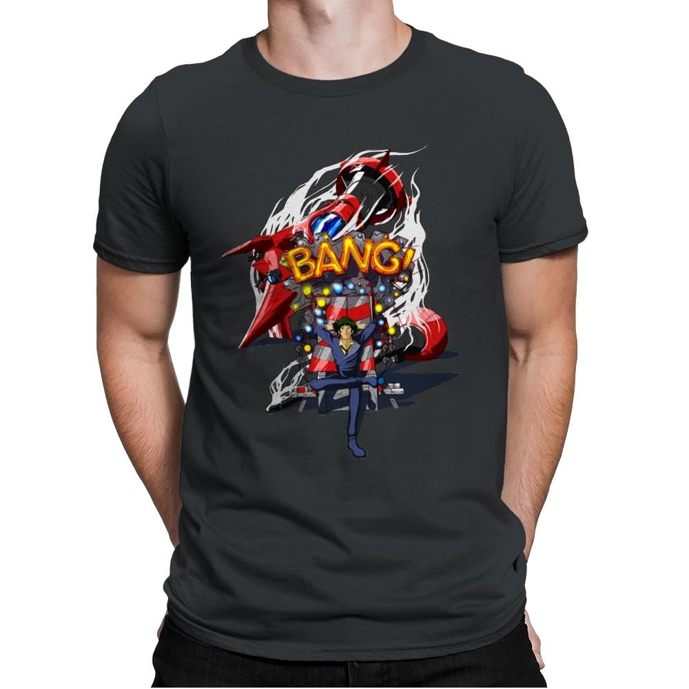 Neotokyo Blues - Mens Premium T-Shirts RIPT Apparel Small / Heavy Metal
