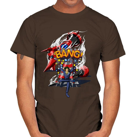 Neotokyo Blues - Mens T-Shirts RIPT Apparel Small / Dark Chocolate