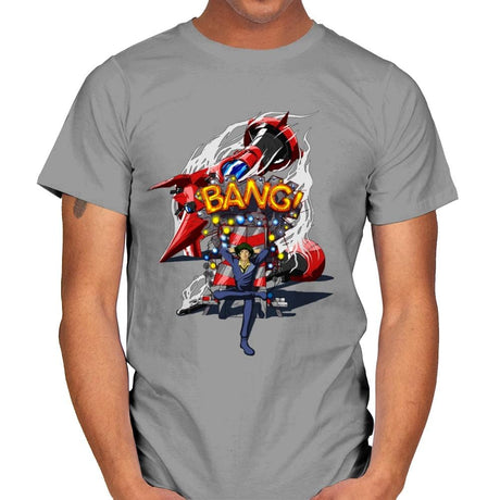 Neotokyo Blues - Mens T-Shirts RIPT Apparel Small / Sport Grey