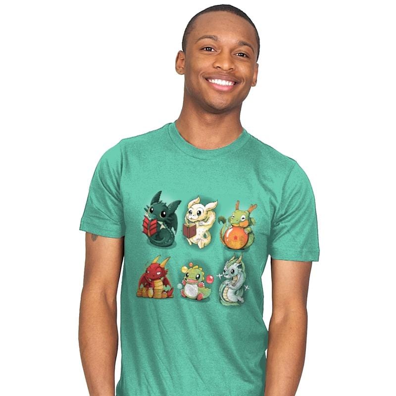 Nerd Dragons - Mens T-Shirts RIPT Apparel