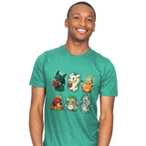 Nerd Dragons - Mens T-Shirts RIPT Apparel Small / Mint