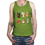 Nerd Dragons - Tanktop Tanktop RIPT Apparel X-Small / Leaf