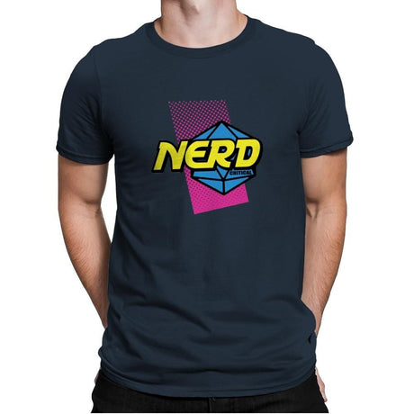 Nerd or Nothing - Mens Premium T-Shirts RIPT Apparel Small / Indigo