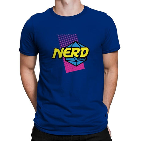 Nerd or Nothing - Mens Premium T-Shirts RIPT Apparel Small / Royal