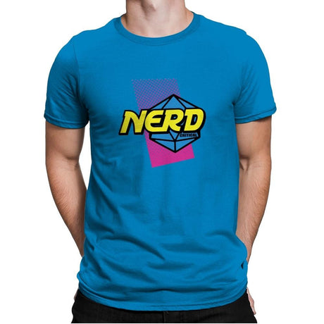 Nerd or Nothing - Mens Premium T-Shirts RIPT Apparel Small / Turqouise