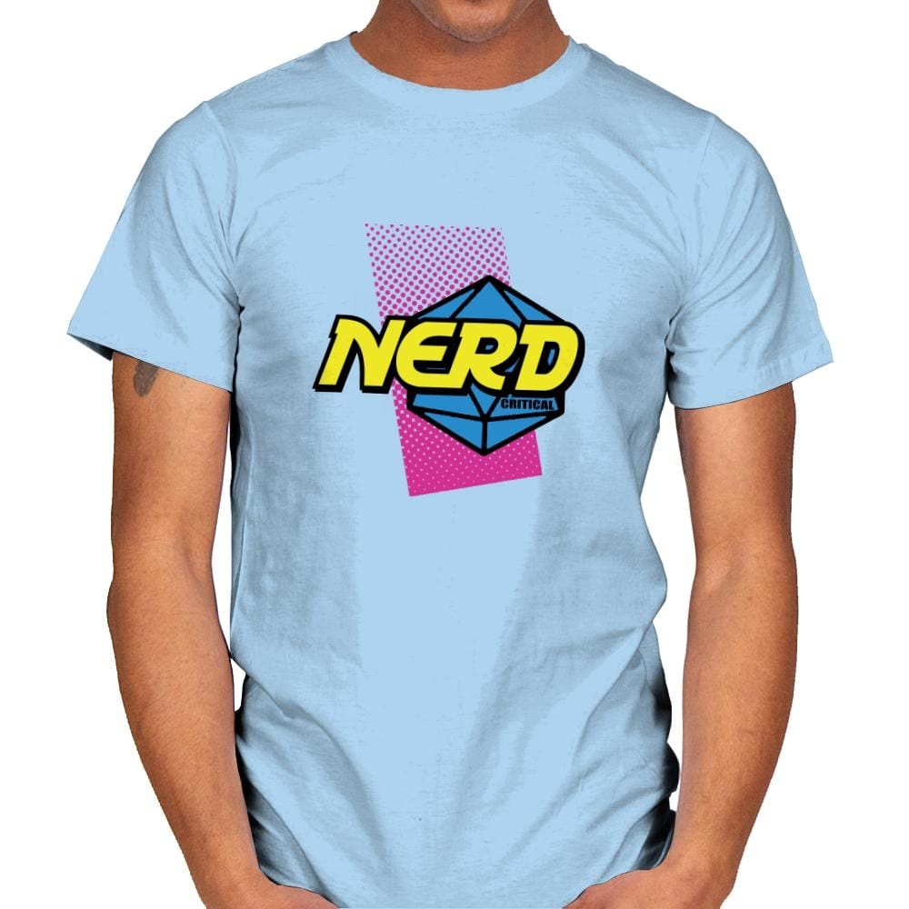 Nerd or Nothing - Mens T-Shirts RIPT Apparel Small / Light Blue