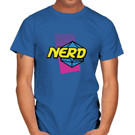 Nerd or Nothing - Mens T-Shirts RIPT Apparel Small / Royal