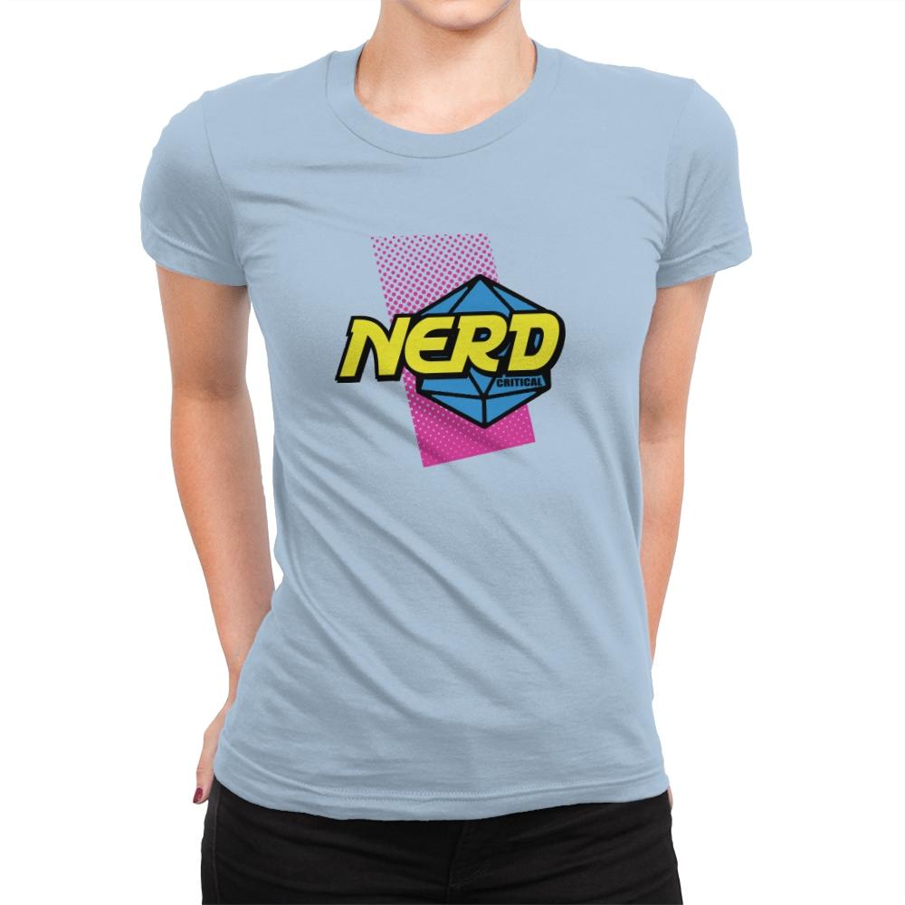 Nerd or Nothing - Womens Premium T-Shirts RIPT Apparel Small / Cancun