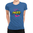 Nerd or Nothing - Womens Premium T-Shirts RIPT Apparel Small / Royal