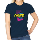 Nerd or Nothing - Womens T-Shirts RIPT Apparel Small / Navy