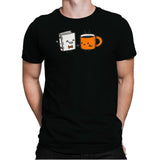 Nerdy and Hottie - Mens Premium T-Shirts RIPT Apparel Small / Black