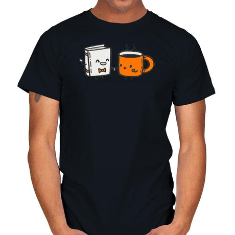 Nerdy and Hottie - Mens T-Shirts RIPT Apparel Small / Black