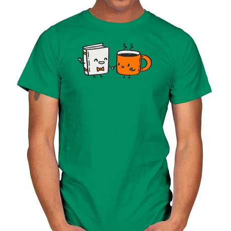 Nerdy and Hottie - Mens T-Shirts RIPT Apparel Small / Kelly