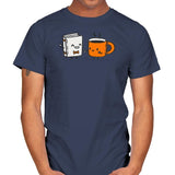 Nerdy and Hottie - Mens T-Shirts RIPT Apparel Small / Navy