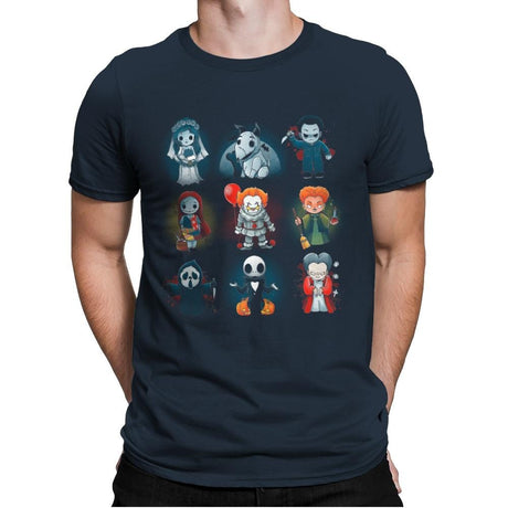 Nerdy Halloween - Mens Premium T-Shirts RIPT Apparel Small / Indigo