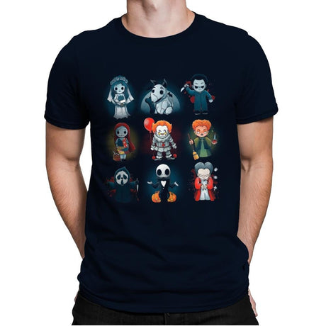 Nerdy Halloween - Mens Premium T-Shirts RIPT Apparel Small / Midnight Navy