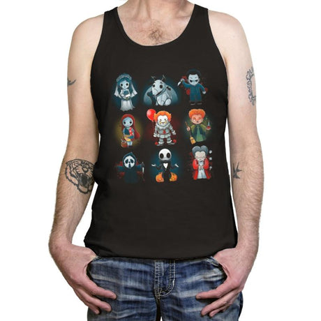 Nerdy Halloween - Tanktop Tanktop RIPT Apparel