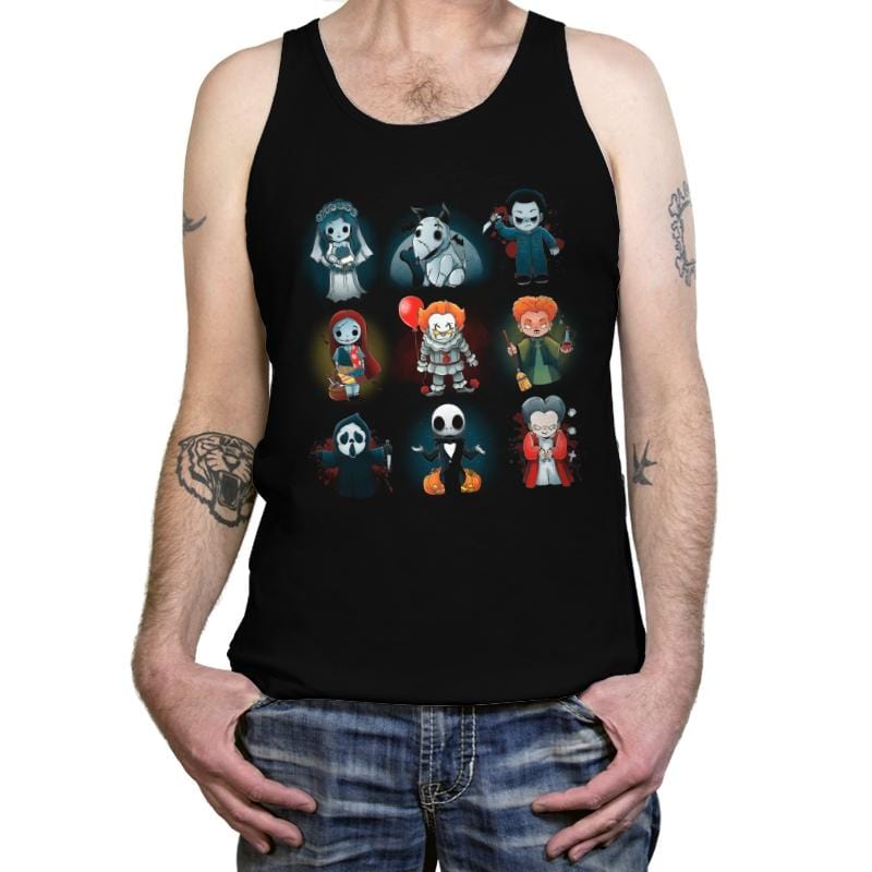 Nerdy Halloween - Tanktop Tanktop RIPT Apparel X-Small / Black