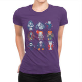 Nerdy Halloween - Womens Premium T-Shirts RIPT Apparel Small / Purple Rush