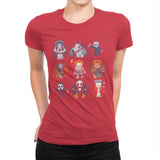 Nerdy Halloween - Womens Premium T-Shirts RIPT Apparel Small / Red