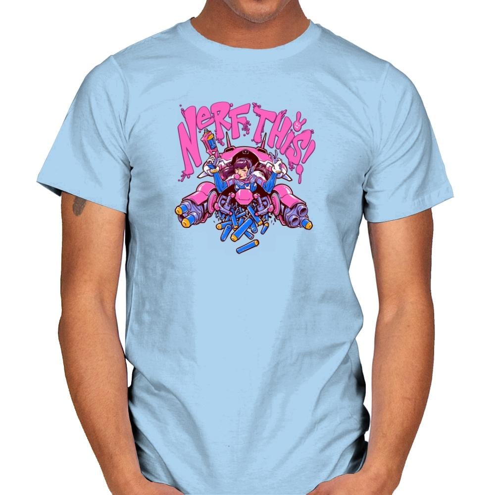 Nerf This! Exclusive - Mens T-Shirts RIPT Apparel Small / Light Blue