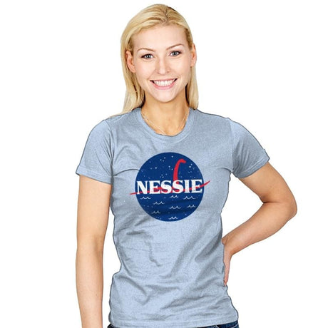 NESSIE - Womens T-Shirts RIPT Apparel Small / Baby Blue