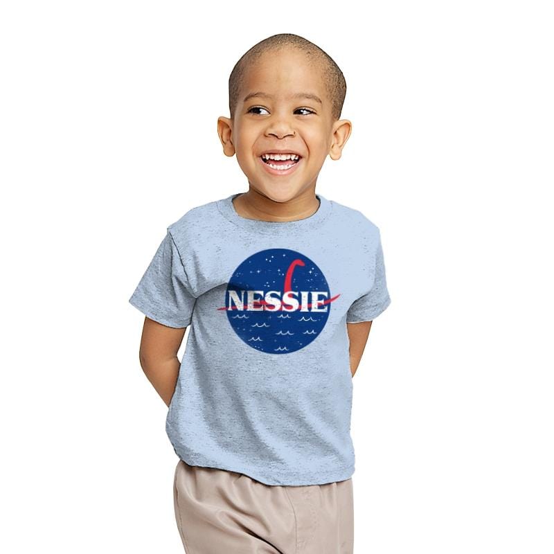 NESSIE - Youth T-Shirts RIPT Apparel X-small / Light blue