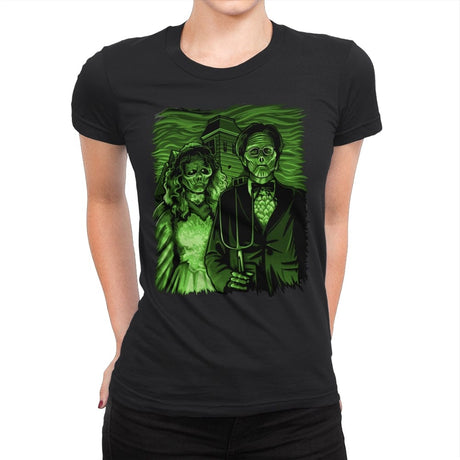 Netherworld Gothic - Womens Premium T-Shirts RIPT Apparel Small / Black