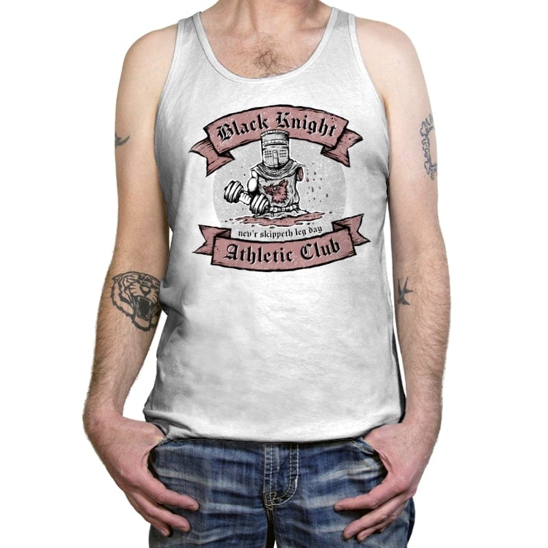 Nev'r Skippeth Leg Day - Tanktop Tanktop RIPT Apparel X-Small / White
