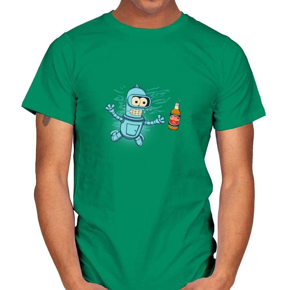 Nevbeermind - Mens T-Shirts RIPT Apparel Small / Kelly Green