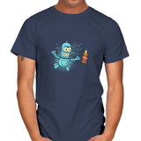 Nevbeermind - Mens T-Shirts RIPT Apparel Small / Navy