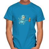 Nevbeermind - Mens T-Shirts RIPT Apparel Small / Sapphire