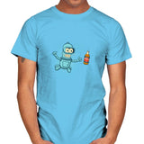 Nevbeermind - Mens T-Shirts RIPT Apparel Small / Sky