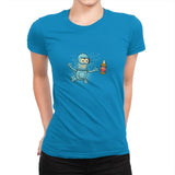 Nevbeermind - Womens Premium T-Shirts RIPT Apparel Small / Turquoise