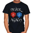 Never Again - Mens T-Shirts RIPT Apparel Small / Black