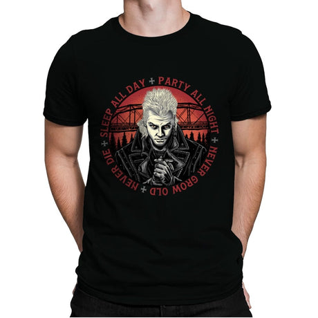 Never Die - Mens Premium T-Shirts RIPT Apparel Small / Black