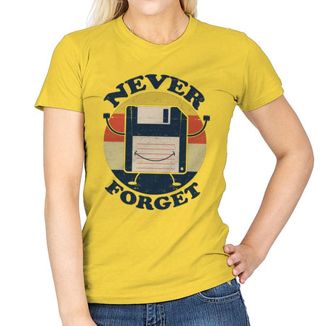 Never Forget Me - Womens T-Shirts RIPT Apparel Small / Daisy