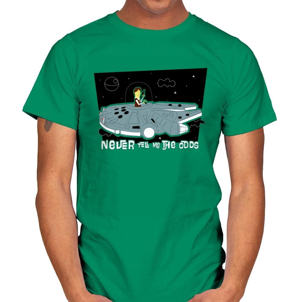 Never tell me Odds - Mens T-Shirts RIPT Apparel Small / Kelly