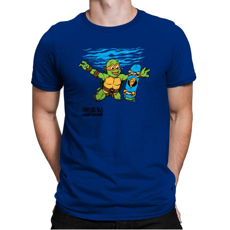 Neverboard - Mens Premium T-Shirts RIPT Apparel Small / Royal