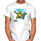 Neverboard - Mens T-Shirts RIPT Apparel Small / White