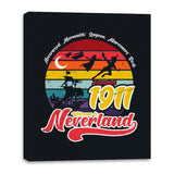 Neverland - Canvas Wraps Canvas Wraps RIPT Apparel 16x20 / Black