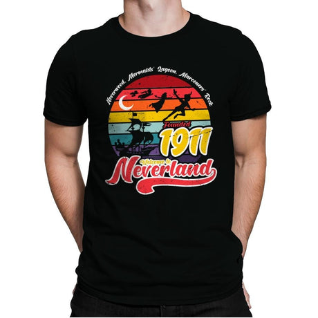 Neverland - Mens Premium T-Shirts RIPT Apparel Small / Black