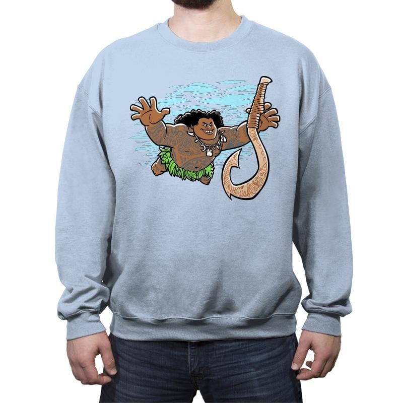 NeverMaui - Crew Neck Sweatshirt Crew Neck Sweatshirt RIPT Apparel