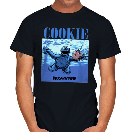 Nevermind the Cookie - Mens T-Shirts RIPT Apparel Small / Black