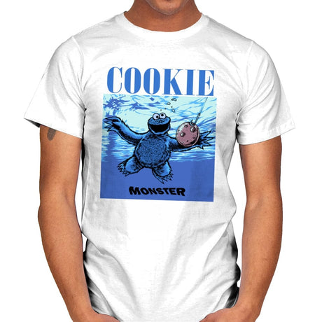 Nevermind the Cookie - Mens T-Shirts RIPT Apparel Small / White
