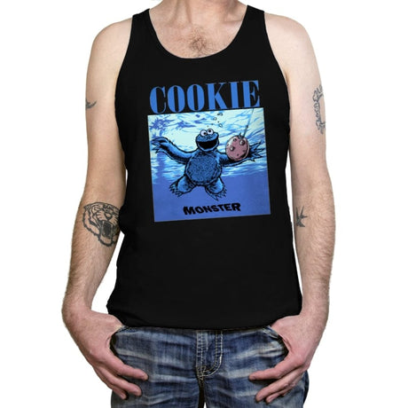 Nevermind the Cookie - Tanktop Tanktop RIPT Apparel X-Small / Black