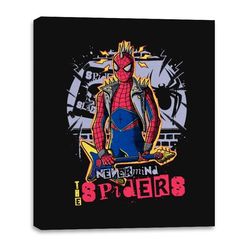 Nevermind The Spiders - Canvas Wraps Canvas Wraps RIPT Apparel